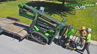 Leguan 190 Spider Lift Overview From Arborists Perspective [upl. by Paget]