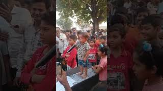 Tukni Dhar ke aabe CG Song Singing our village Little Boy at Dhurkot Cricket Final Match cgsong [upl. by Aldredge]