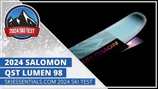 2024 Salomon QST Lumen 98  SkiEssentialscom Ski Test [upl. by Anide442]