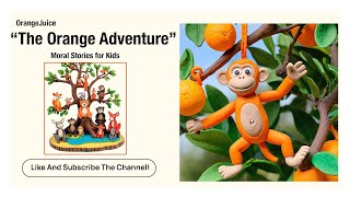 The Orange Adventure  Kids Story Series  Empowering Kids through Fun Animations  orange juice [upl. by Nrehtac595]