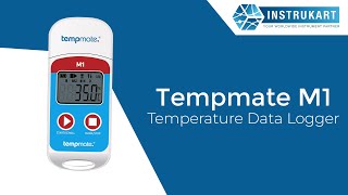 Tempmate M1 Temperature Data Logger  Multiuse Datalogger Instrukart [upl. by Map]