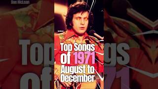 Top Songs 1971 August to December music music 70smusic musiconfire 70ssongs 70s [upl. by Carlene]