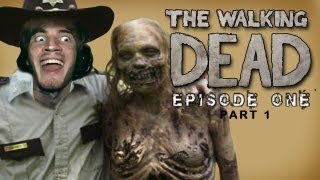 The Walking Dead  Lets Play  Episode 1 A New Day  Part 1  Walkthrough  Playthrough [upl. by Aikam]