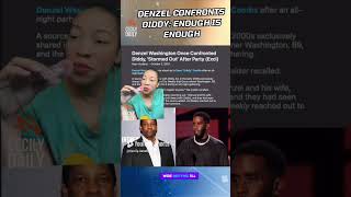 Denzel CALLS OUT Diddy at PARTY You Wont Believe Why [upl. by Etnuhs]