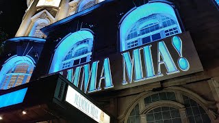 Mamma Mia Novello Theatre Box with its own Living Room amp WC London 🇬🇧 [upl. by Hidie]