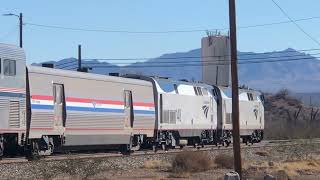 My Trip From Tucson AZ To Benson AZ on the Amtrak [upl. by Neelia]