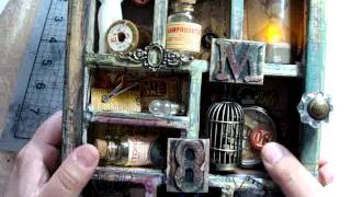 Tim Holtz Configurations Box [upl. by Lleuqar]