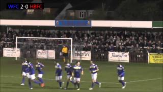 Wealdstone FC vs Harrow Borough 240214 [upl. by Nnaeirelav]