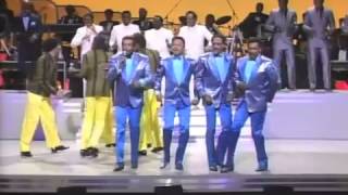 1985 The Temptations VS Four Tops on Motown Return To The Apollo [upl. by Enaillil]