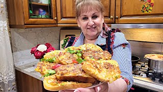 Горячие БУТЕРБРОДЫ к чаю Завтрак на скорую руку Просто и вкусно [upl. by Hufnagel]