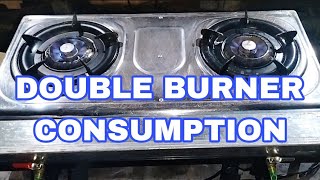 DOUBLE BURNER CONSUMPTION [upl. by Annaigroeg215]