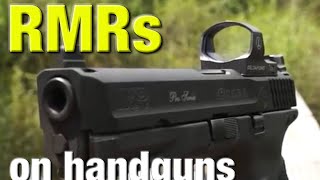 Using RMR optics on your handgun [upl. by Lenora]