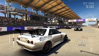 Grid Autosport PC Multiplayer Race  Auto Gallery Nissan Skyline R32 GTR Road amp Track Pack DLC [upl. by Mazman319]