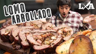 Lomo Arrollado con Relleno Especial a la Parrilla  Receta de Locos X el Asado [upl. by Sibby]