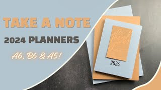 Planner Review  2024 TAKE A NOTE Planners [upl. by Schroder105]