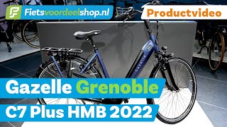 Gazelle Grenoble C7 Plus HMB 2022  Fietsvoordeelshopnl Productvideo [upl. by Cathyleen133]