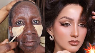 SHE WAS TOTALLY TRANSFORMED 😱 MAKEUP TRANSFORMATION 💉💉MAKEUP TUTORIAL 😳🔥 [upl. by Apeed927]