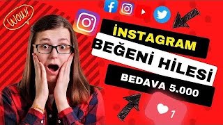 Ücretsiz Şifresiz İnstagram Beğeni Hilesi  İnstagram Beğeni Hilesi 2024 KANITLI [upl. by Reiners]