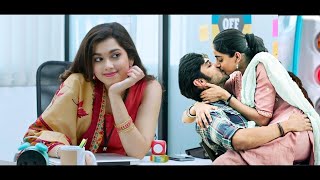 Telugu Romantic Love Story Hindi Dubbed Blockbuster Action South Film  Dhruv Vikram Banita Sandhu [upl. by Ardnaeel]