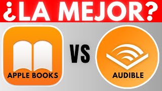 Apple Books vs Audible ¿Qué aplicación de Lectura ES MEJOR para Audiolibros [upl. by Demetris612]