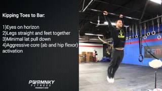 MONKEY METHOD Kipping Toes to Bar [upl. by Hannad870]