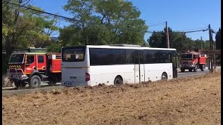 Gros départ CCFM X4  VLHR  Incendie Luberon  SDIS 84 [upl. by Halullat954]