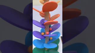 Color full Haba track marble Run ASMR Sound Relaxing Haba track ASMR Sound [upl. by Anirdnaxela]