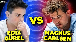 Türkiyenin 1 Numarası ve Dünyanın 1 Numarası Dünya Şampiyonasında Karşılaştı CARLSEN  EDİZ [upl. by Acinimod]