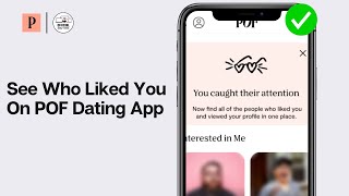 Plenty of Fish  How to See Who Liked You POF Dating App [upl. by Enneles394]