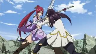 Erza vs Kagura vs Minerva Fairy Tail AMV [upl. by Minton]