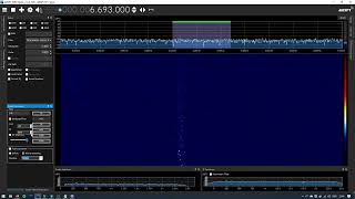 Novosibirsk VOLMET 6693Khz received at Sofia Bulgaria [upl. by Ihdin]