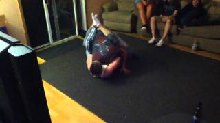 Wrestling in the living room pt1 [upl. by Koren]