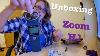 Unboxing de lenregistreur audio Zoom H1 [upl. by Sybley]