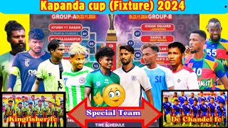 Kapanda Cup Fixture 2024 ⏩ Highlight ⚽ Tournament 🔥 viralvideo Hembramboyofficial Sadhumarndi [upl. by Neelloj929]