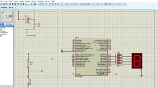 CONTADOR CON DISPLAY 7 SEG 09 CON PIC18F4550 PROTEUS [upl. by Ttenaj]