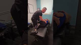 Chiropractic Adjustment  Lumbosacral Adjustment  Sacroiliac  Lower Back chiropractor [upl. by Stich]