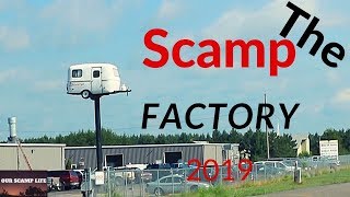 Scamp Factory tour and Repairs for our Scamp [upl. by Karel424]