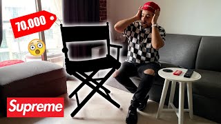 This chair costs 70000   New accessory pickups  Supreme Directors Chair [upl. by Sparkie]