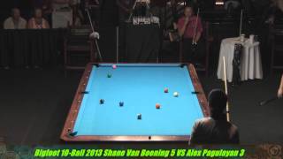 Shane Van Boening Vs Alex Pagulayan at the 2013 Diamond Bigfoot 10Ball [upl. by Sunil]