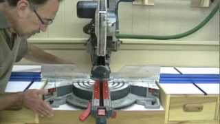 Miter Saw Workstation Details amp Finishing Up [upl. by Iclehc510]