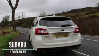 Subaru Levorg GT start up and exhaust sound [upl. by Ennagrom]