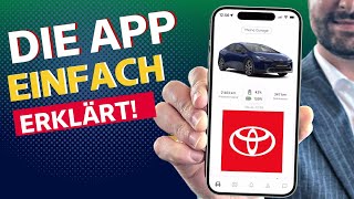 Toyota MyT App Die ultimative Übersicht über alle Funktionen [upl. by Acirretal]