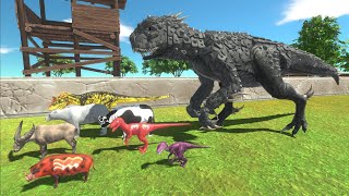 Escape from SCORPIUS REX  Animal Revolt Battle Simulator [upl. by Botti111]