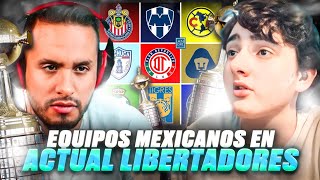 ¿EN QUE PUESTOS DE LIBERTADORES TERMINARIAN LOS EQUIPOS DE MEXICO EN LA ACTUALIDAD DEBATE TERMO [upl. by Polik]