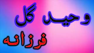 Pashto New Songs 2017 Waheed Gul amp Farzana New Messry  Pashto Tappy [upl. by Ynnad]