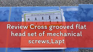 Review Cross grooved flat head set of mechanical screwsLaptop Notebook Computer Replacement Screws [upl. by Shishko]