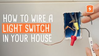 How to Wire a Light Switch in your House  The Basics  CircuitBread Practical [upl. by Nnyluqcaj]