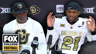 Postgame Interview Deion Sanders amp Shilo Sanders on Colorado’s DOMINANT win vs Arizona [upl. by Adnanref]