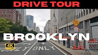 4K Driving Tour of Brooklyn New Yorks Iconic Streets [upl. by Sissy]