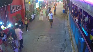 Rush Hour TimeLapse in HD  Soi Green Mango  Chaweng  Koh Samui  Thailand  1920082022 [upl. by Petty]